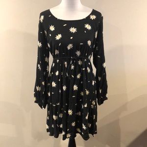 Torrid Black Long Sleeve Daisy Dress